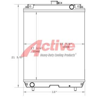 Mitsubishi MM45B Radiator