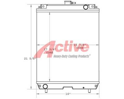 Mitsubishi MM45B Radiator