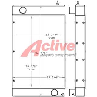 Multiquip DCA125 Radiator for a Multiquip DCA125 WhipserWatt