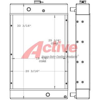 Multiquip DH-480I Radiator