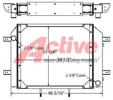 Oshkosh F2346 Radiator