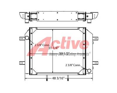 Oshkosh F2346 Radiator