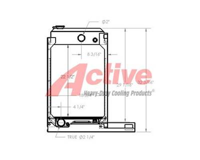 Perkins C4.4 Radiator
