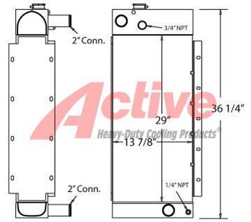 Prentice 384 Radiator