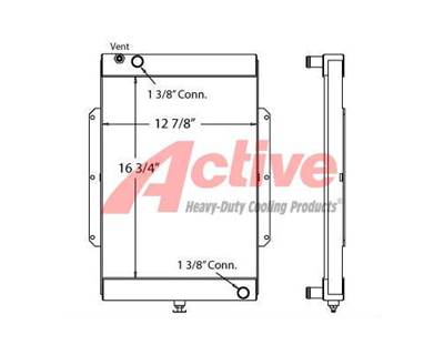 RigMaster APU Radiator