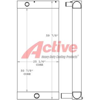 Schramm Radiator for a Schramm Drill Rig