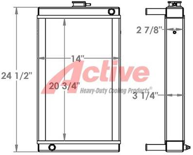 Sherman Reilly PT3366 Radiator