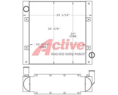 Spartan Radiator for a Spartan Diamond Fire Truck