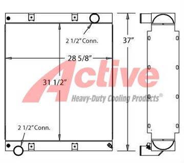 Spartan Radiator for a Spartan Firetruck