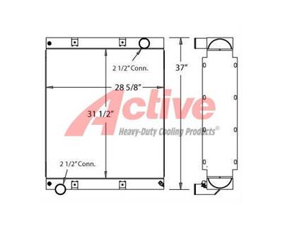 Spartan Radiator for a Spartan Firetruck