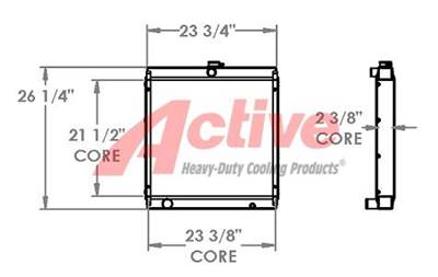 Sullair 175-250Q Radiator