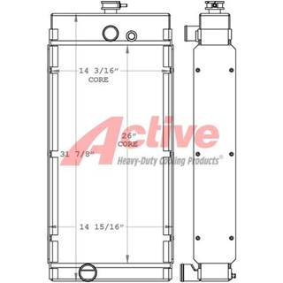 Sullair 185HDPQ Radiator