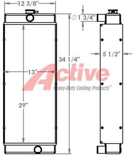 Sullair 375 Radiator