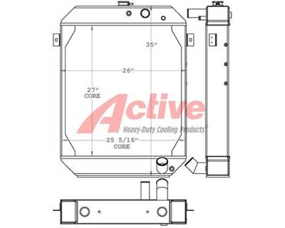 TICO Radiator for a Tico Yard Truck