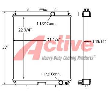 Takeuchi TL130 Radiator