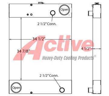 Telsmith 505M2798 Radiator
