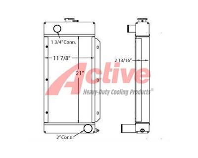 Grimmer Schmitt Radiator 185DR 450279, RS4328, 