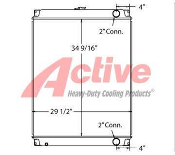 Link-Belt Radiator for a Link-Belt CRANE