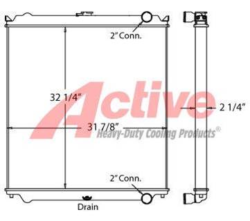 Case Radiator for a Case EX270LC EXCAVATOR