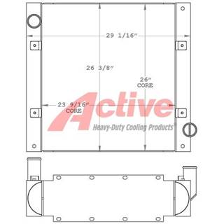 Spartan Radiator for a Spartan Diamond Fire Truck