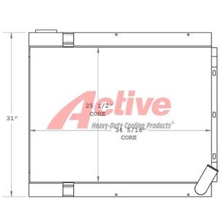 Grove Radiator for a Grove TMS-500E