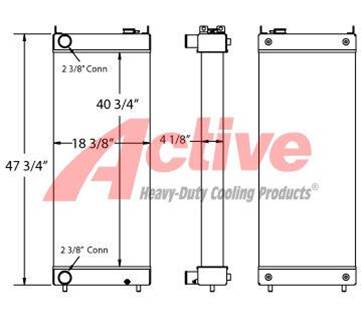Link-Belt Radiator for a Link-Belt CX330 Tier 3