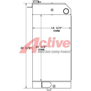 Glama Radiator Forging Machine 450519, 450519AT, 102885, 1813011,