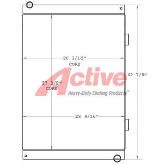 Multiquip Radiator for a Multiquip Terex MC220 / Radiator
