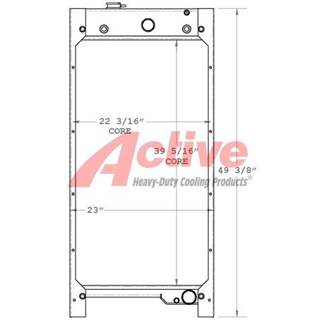 Perkins Radiator for a Perkins Pegson Crusher
