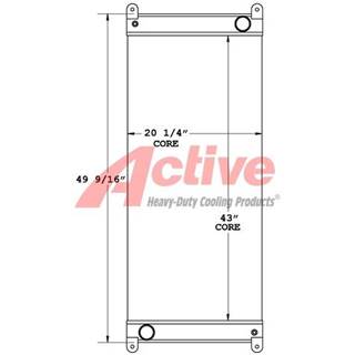 Tiffin Radiator for a Tiffin Mountain Master
