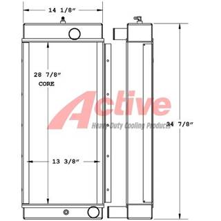 Ingersoll-Rand Radiator for a Ingersoll Rand D250PDX