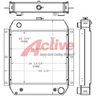 Dresser Radiator for a Dresser Dozer