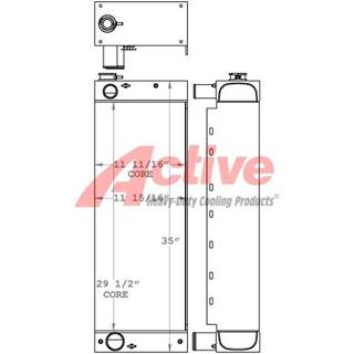 Hydac Radiator Hoist Lift 450971, 450971AT, 2596910