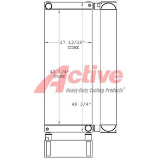 Case Radiator for a Case A8000