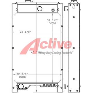 Onan Radiator for a Onan C125 D6E