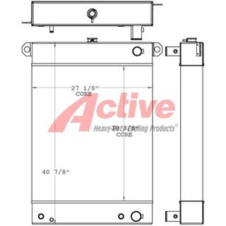 Hitachi Radiator for a Hitachi 60Z-V