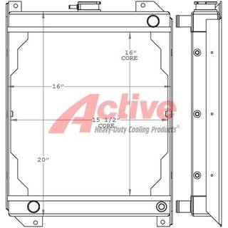 Kubota Radiator for a Kubota Night-Lite V Series Light Tower
