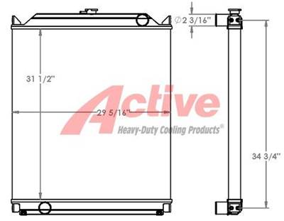 Airman Radiator for a Airman Generator / Compressor