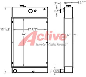 Generac MMG45 Radiator