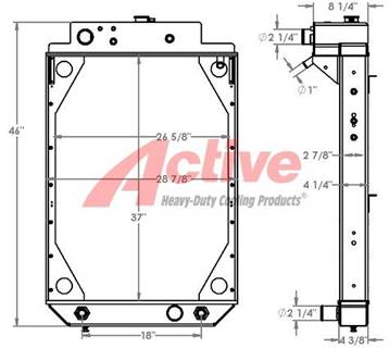 Ferrara Radiator for a Ferrara H-4222