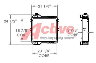 Massey Ferguson Radiator for a Massey Ferguson 585SE