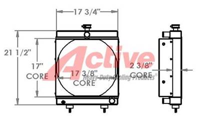 Cummins Radiator for a Cummins Generator