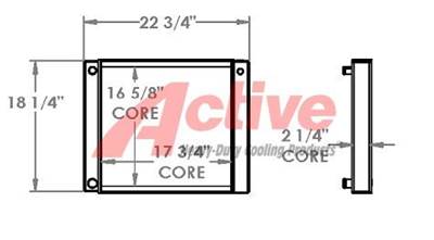 Power Tech Radiator KSI, CSI 451449, 451449AT, 03RAD400