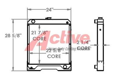 Bandit Radiator for a Bandit Industrial Pump