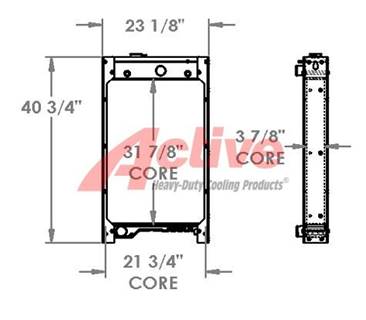 Caterpillar Radiator for a Caterpillar 2852/2200