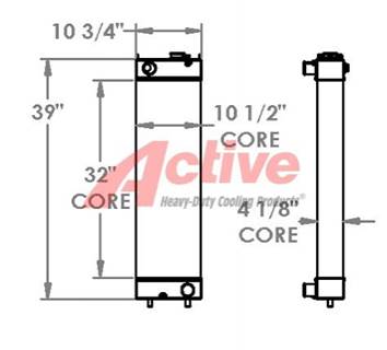Case Radiator for a Case SK170-8