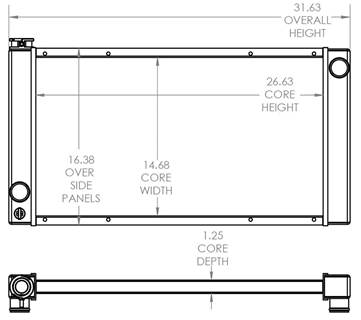 Ingersoll Rand / Doosan Compressor Radiator
