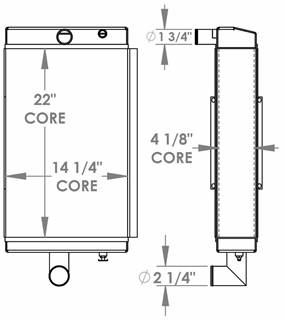 M-B Companies MSV Radiator