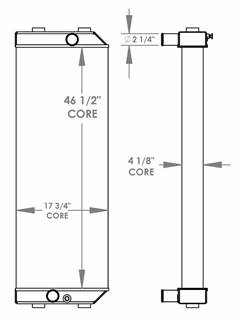 Caterpillar Excavator Radiator
OE Numbers:

451861
451861AT
4331680