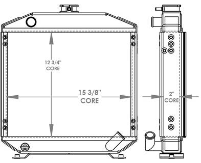 John Deere 770 Tractor Radiator

OE Numbers:
451862
451862AT
M802629